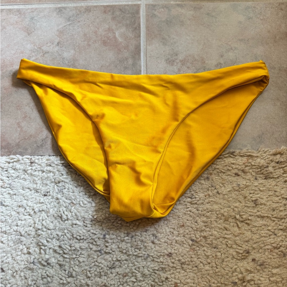 SKATIE Vibrant Yellow Bikini Bottom